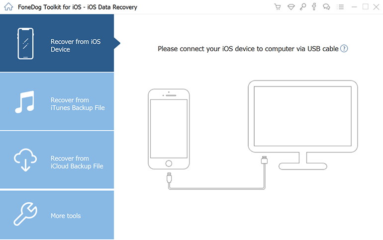 Ripristino da iDevice direttamente